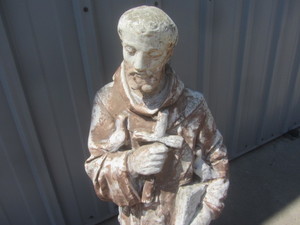 Vintage St Francis Statue