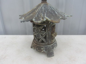 Cast Pagoda Style Lantern