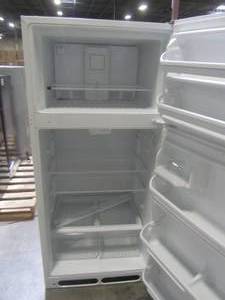 lot 204 image: Frigidaire 18-cu ft Top-Freezer Refrigerator (White) FFTR1814TW