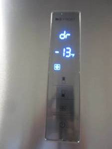 lot 206 image: Summit Appliance 24 in. W 12.5 cu. ft. Bottom Freezer Refrigerator in Stainless Steel - Counter Depth FFBF192SS