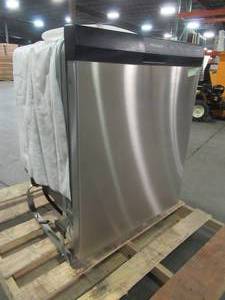 lot 108 image: Frigidaire 24-in Stainless Steel Front Control Tall Tub Dishwasher (Actual 24-in) ENERGY STAR FFCD2413US - USED