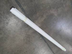 lot 408 image: 6 Pieces of White Trim, Each Piece Measures Approximately 91 X 2 34