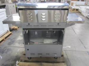 lot 322 image: Nexgrill Evolution 5-Burner Propane Gas Grill in Stainless Steel with Side Burner and Infrared Technology 720-0882A