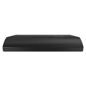 lot 869 image: Whirlpool 36-in Ductless Black Undercabinet Range Hood, UXT4036ADB