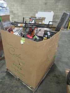 lot 231 image: WHOLESALE MIXED PALLET OF MISCELLANEOUS TOOLS, LIGHTING AND MORE