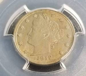 1912 US LIBERTY NICKEL MS63 PCGS