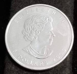 2013 CANADA 1.5 TROY OZ .9999 FINE SILVER POLAR BEAR