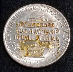1946 BOOKER T WASHINGTON US COMMEMORATIVE SILVER HALF DOLLAR