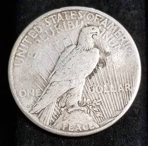 1922-S PEACE SILVER DOLLAR