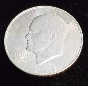 UNC ROLL OF 1971-D EISENHOWER DOLLARS 20 COINS