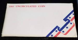 1983 US UNCIRCULATED P-D MINT SET RARE