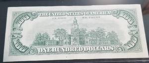 1969 US $100 FEDERAL RESERVE STAR NOTE IN HIGH GRADE