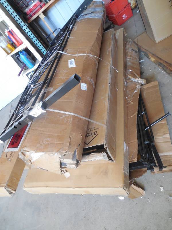 lot 92 image: WHOLESALE PALLET LOT OF BOX FURNITURE