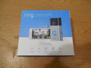 lot 5 image: Ring 1080P HD Wi-Fi Wired and Wireless Video Doorbell 2, Smart Home Camera, Removable Battery, Works with Alexa