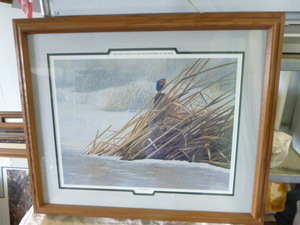 lot 9 image: Frozen Marsh by Gregory Nelson
