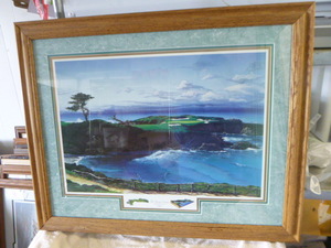 lot 10 image: The Dream Course Hole Number Sixteen - Cypress by Elizabeth Peper