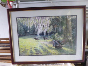 lot 27 image: Turkey Print by Jim Kasper