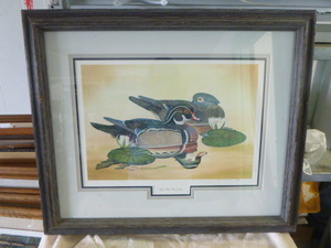 lot 40 image: Placid Water - Wood Ducks by Glen D. Chambers