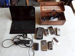 lot 60 image: Sony Vio Tablet, Cell Phones Related