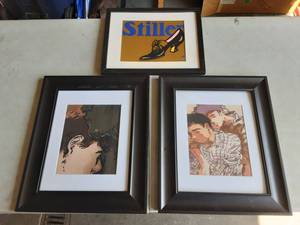 lot 68 image: 3-Framed Pieces Of Wall Art