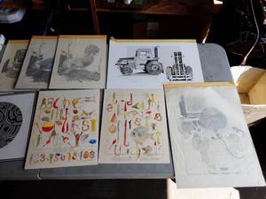 lot 72 image: Collection Of DrawingsArt
