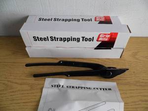 lot 5 image: Lot of 4 Grip Rite Strapping Tools