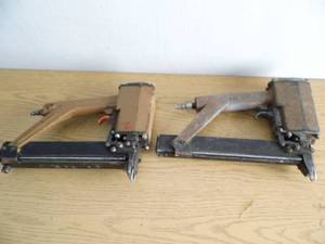 lot 10 image: Lot of 2 Duo Fast Air Nailers