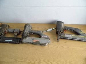 lot 11 image: Lot of 3 Duo Fast Air Nailers