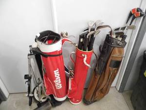 lot 60 image: Golf Clubs