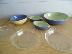 lot 66 image: Denby Serving Pieces