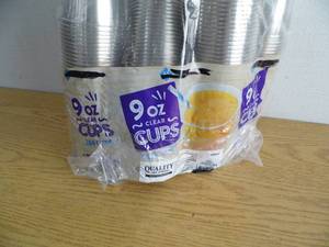 lot 72 image: New Clear Cups