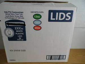 lot 77 image: New CS Drink Thru Lids