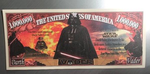 Darth Vader Novelty Bill