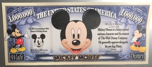 Mickey Mouse Novelty Bill