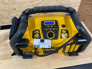 lot 30 image: DEWALT DEWALT 2800 Peak Amp Jump Starter 1000-Watt Power Inverter with Digital Compressor