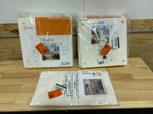 lot 63 image: Lot of 2 iCube Smart Storage System Cube Kits (4 Cubes total) Plus Canvas Closet Storage