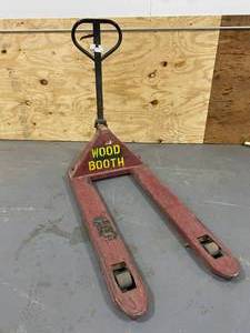lot 66 image: Red Pallet Jack