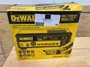 lot 69 image: DEWALT DXAEC80 Battery Charger & Maintainer