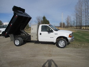 2000 FORD  F-550 XL SUPERDUTY DUMP TRUCK