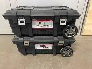 HUSKY Lot of 2 35 in. Rolling Tool Box