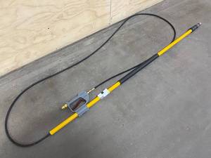 Yellow Telescoping Pole for Pressure washer.