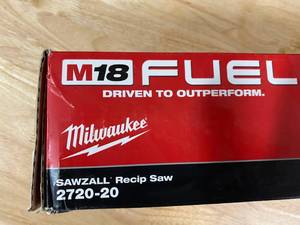 MILWAUKE M18 FUEL 18-Volt Lithium-Ion Brushless Cordless SAWZALL Reciprocating Saw (Tool-Only)