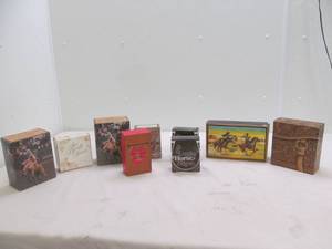 lot 7 image: Vintage Avon Decanters