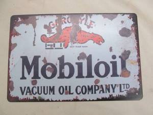 lot 13 image: Metal Sign