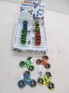 lot 92 image: Camo hand  spinners