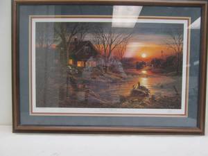 lot 109 image: terry Redlin print