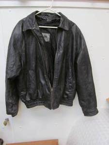 lot 157 image: Burks bay leather jacket