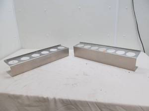 lot 174 image: aluminum wall fastener shelves