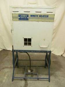 lot 184 image: L.B. White heater on wheels