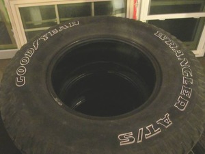 lot 191 image: good year wrangler tires